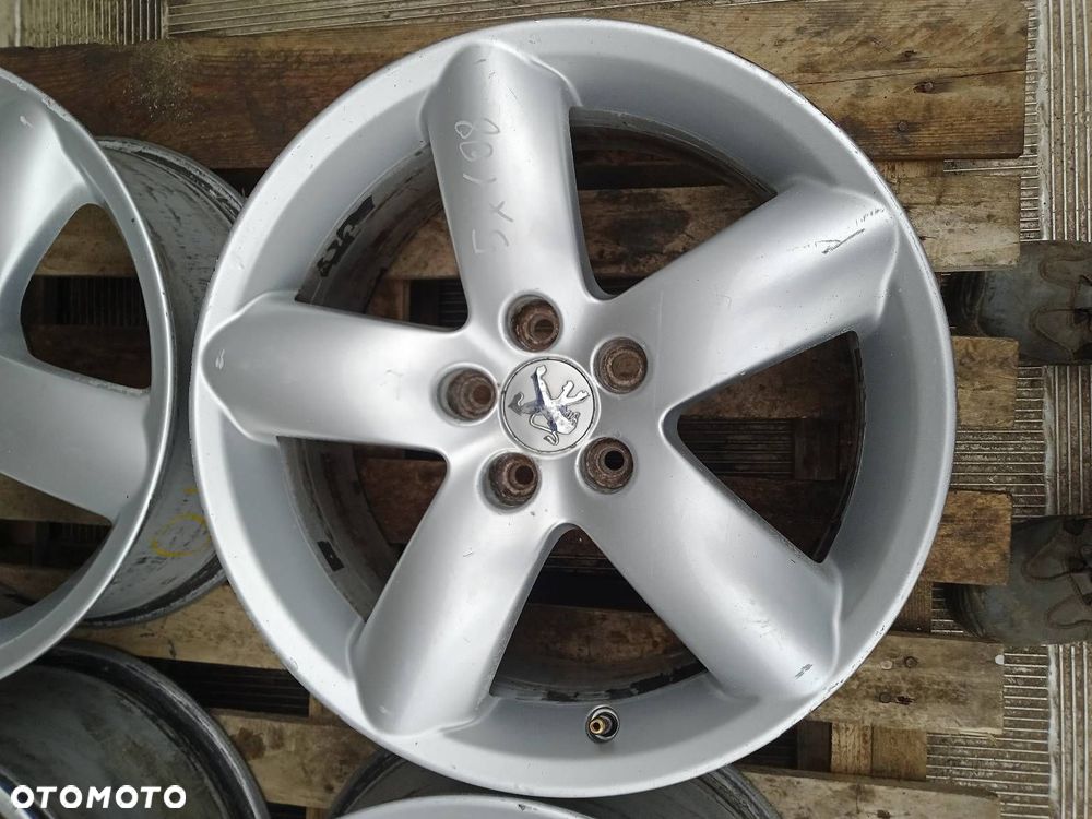 FELGI ALUMINIOWE R17 PEUGEOT 407 1.6  5X108 7,5JX17CH 9658205580 - 3