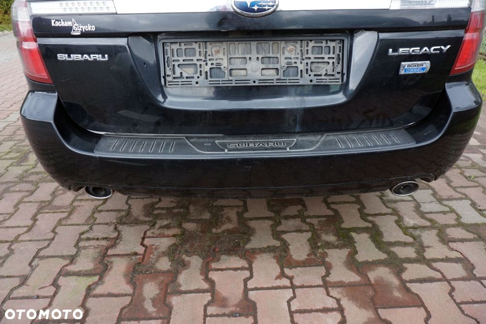 ZDERZAK TYLNY LEGACY IV BP LIFT KOMBI 32J  CZARNY SUBARU 2006-2009 - 1