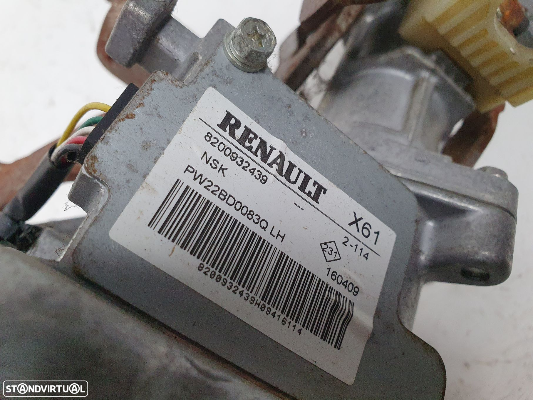 Coluna Direçao Renault Kangoo / Grand Kangoo (Kw0/1_) - 4