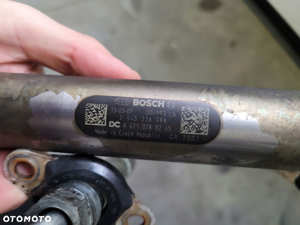 LISTWA WTRYSKOWA MERCEDES ACTROS MP4 A4710780245 - 3