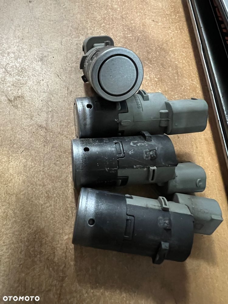 Pdc czujnik parkowania e60 e65 proste kątowe łamane A08 Silbergrau - 2