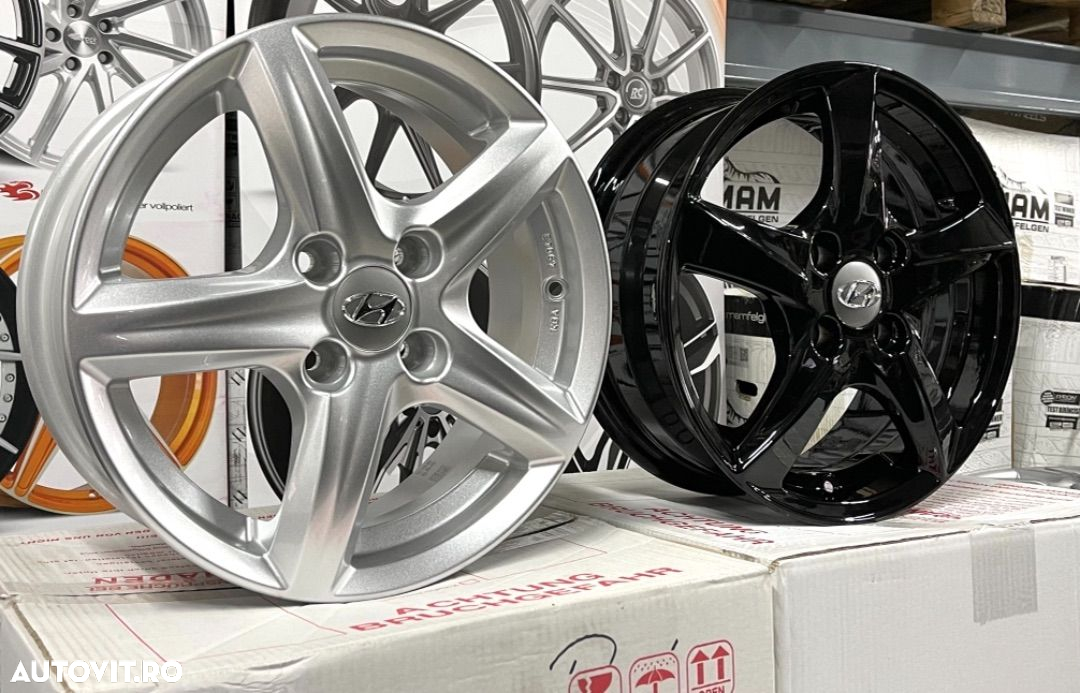 Jante Hyundai i10, i20, Bayon new,15 inch, noi - 3