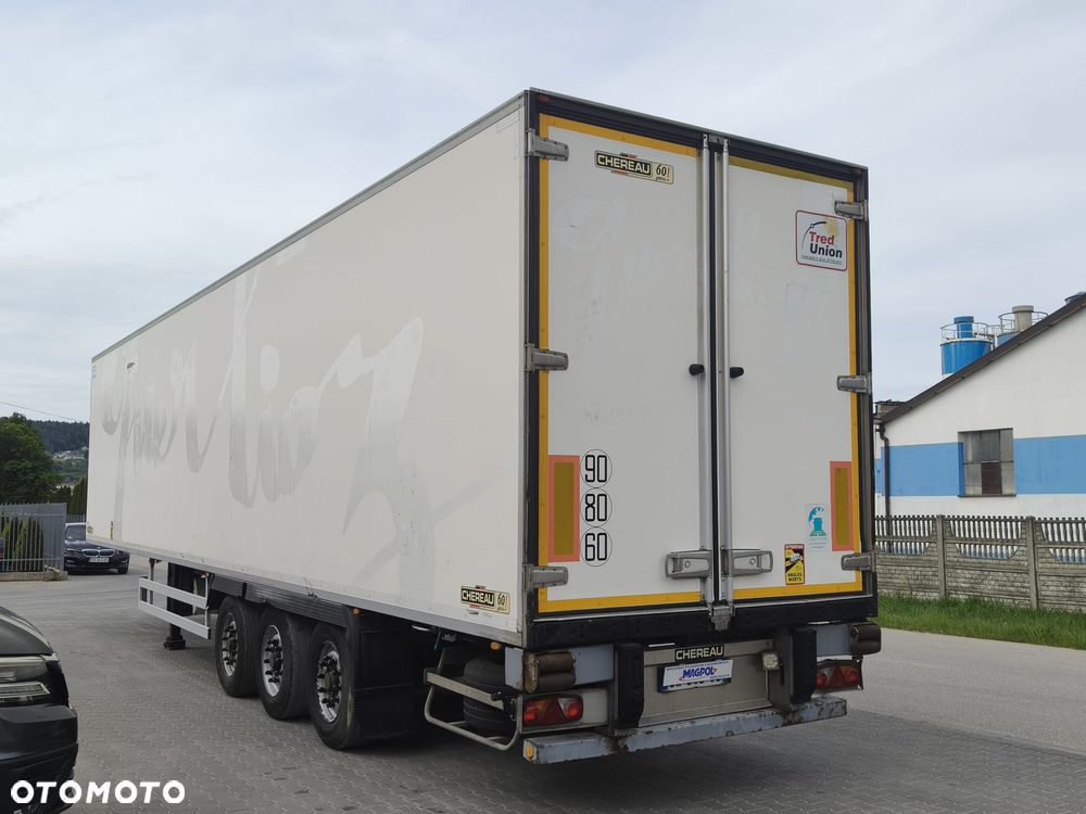 Chereau CHŁODNIA / CARRIER MAXIMA 1300 / OSIE BPW / OŚ PODNOSZONA / KOSZ NA  KOŁO ZAPASOWE - 3