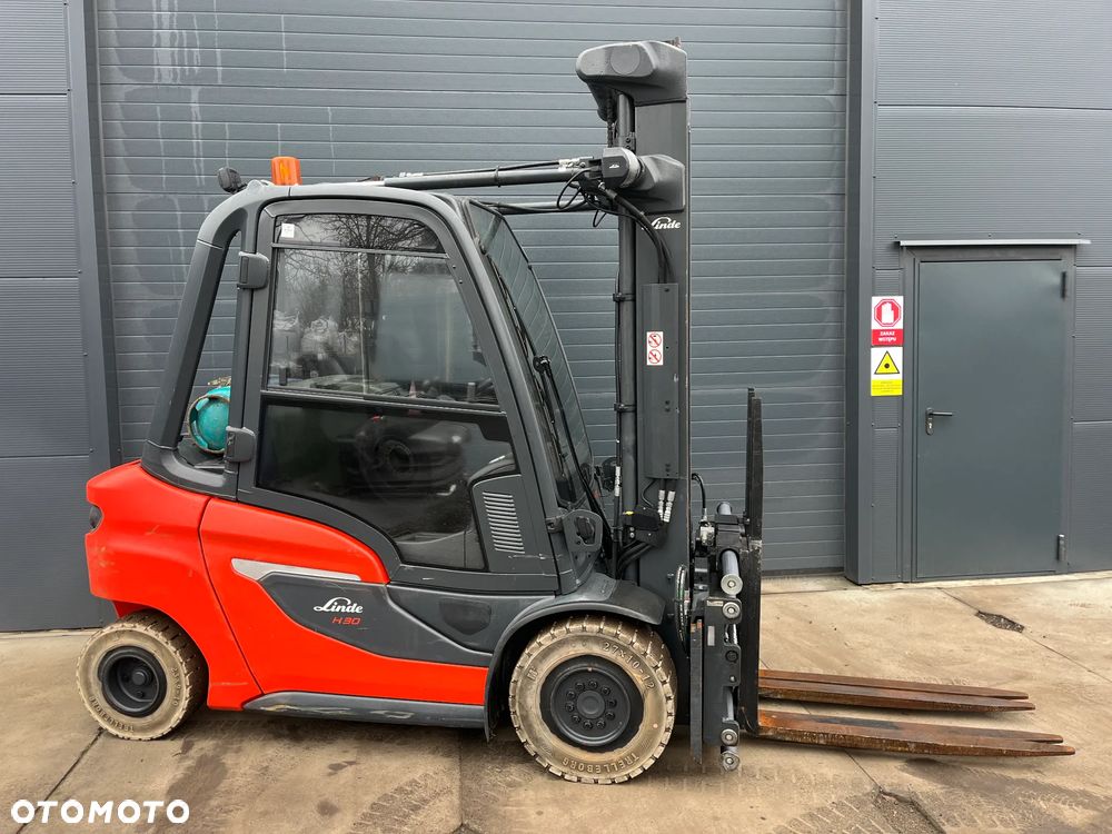 Linde H30 H25 H35 Gaz LPG Paletyzer na 2 palety, pełna kabina - 2