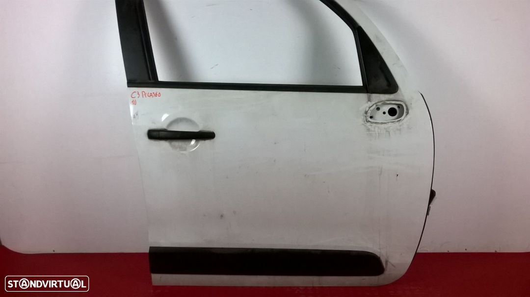 Porta Frente Direita - 9004AW [Citroen C3 Picasso] - 1