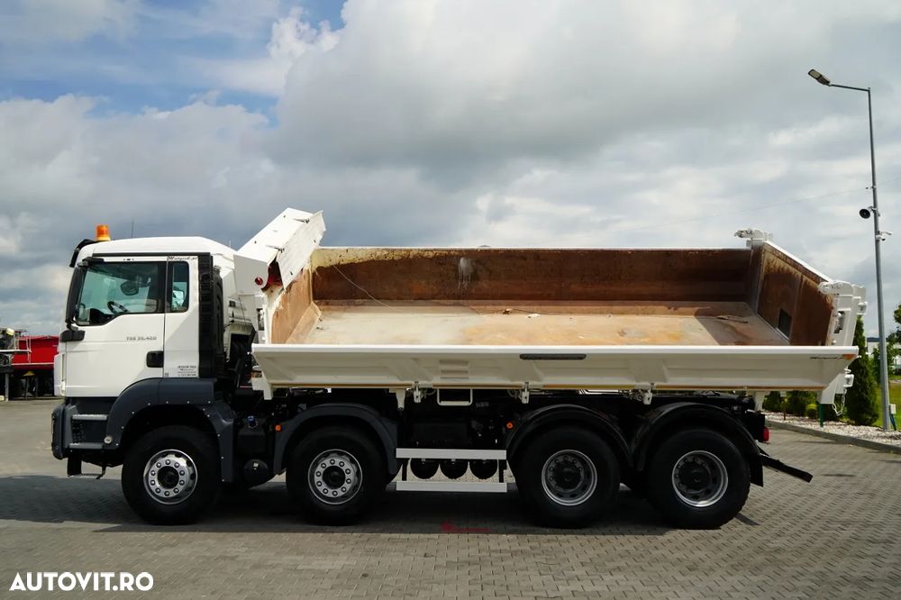 MAN TGS 35.420 / 8X4 / BASCULATOR CU 2 LATE / MEILLER KIPPER / HIDROBRAT / AUTOMAT / EURO 6 - 10