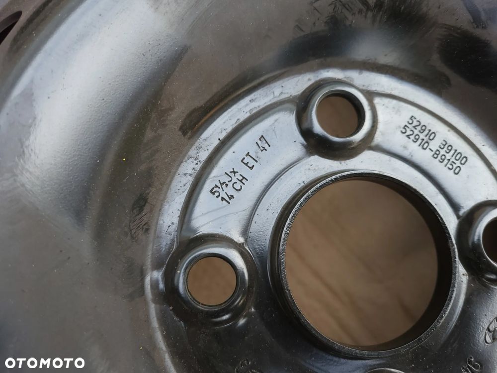 KOLA LATO 5.5X14 ET47 4X100 HYUNDAI KIA OPEL - 7