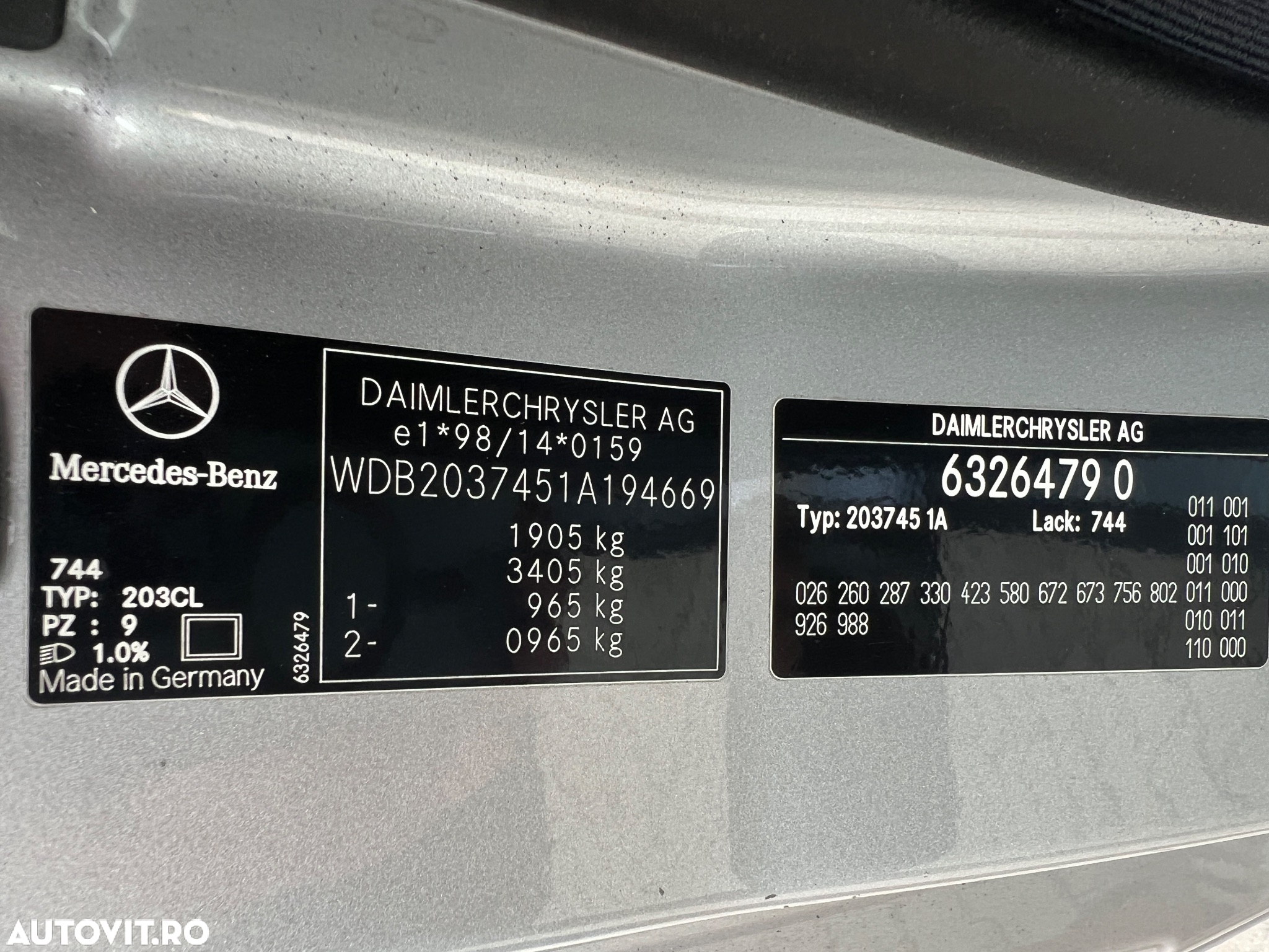 Mercedes-Benz C 180 Kompressor Sportcoupe Automatik - 14
