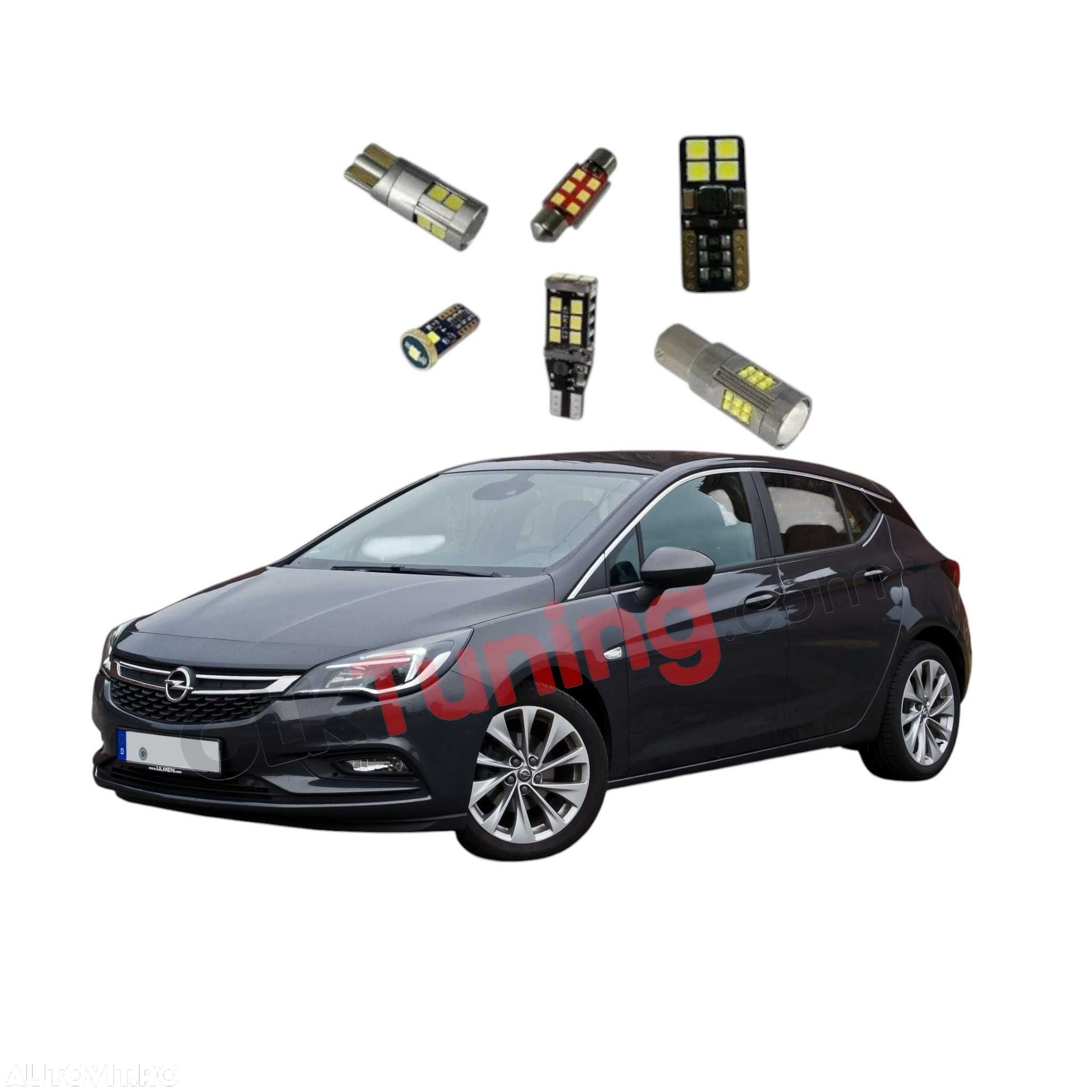 Pachet becuri led leduri pentru iluminare interior Opel Astra K - 1