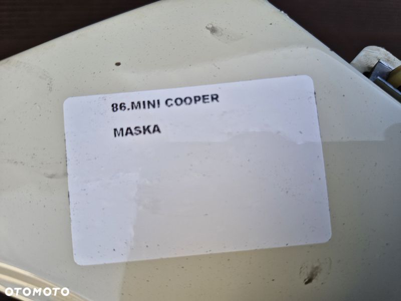 MINI R56 MASKA POKRYWA SILNIKA PRZÓD PRZEDNIA - 5