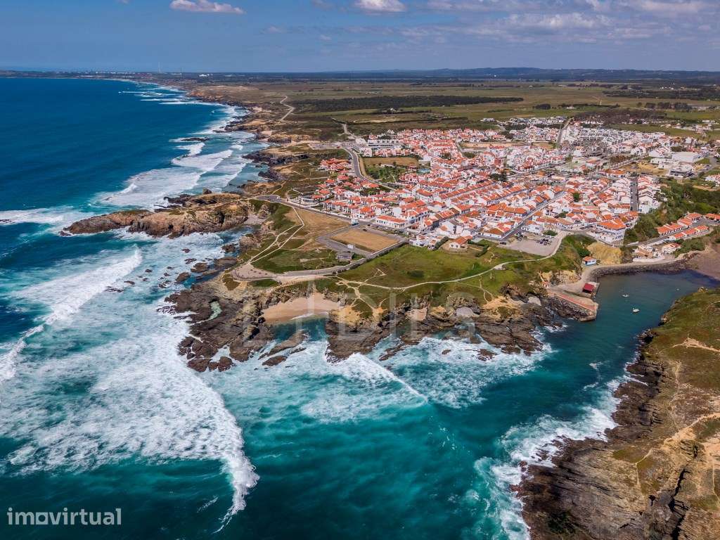 Apartamento T2+1 com terraço e piscina na cobertura, Porto Covo - Grande imagem: 2/20