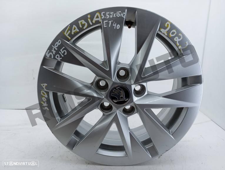 Jante Alumínio R15 6va601_025 Skoda Fabia Iv (pj) [2019_2024] 1 - 1