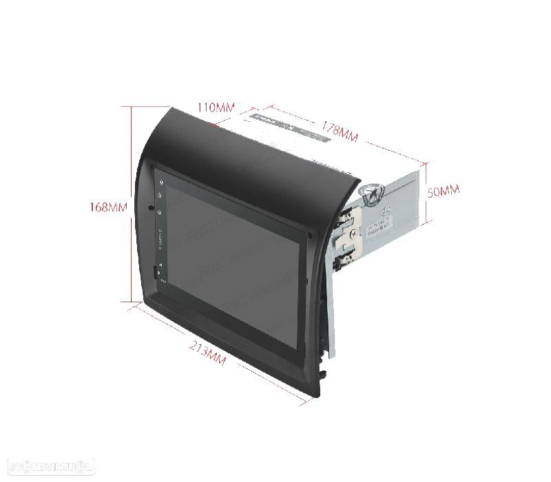 AUTO RADIO GPS ANDROID 12 PARA FIAT DUCATO 11-15 - 4