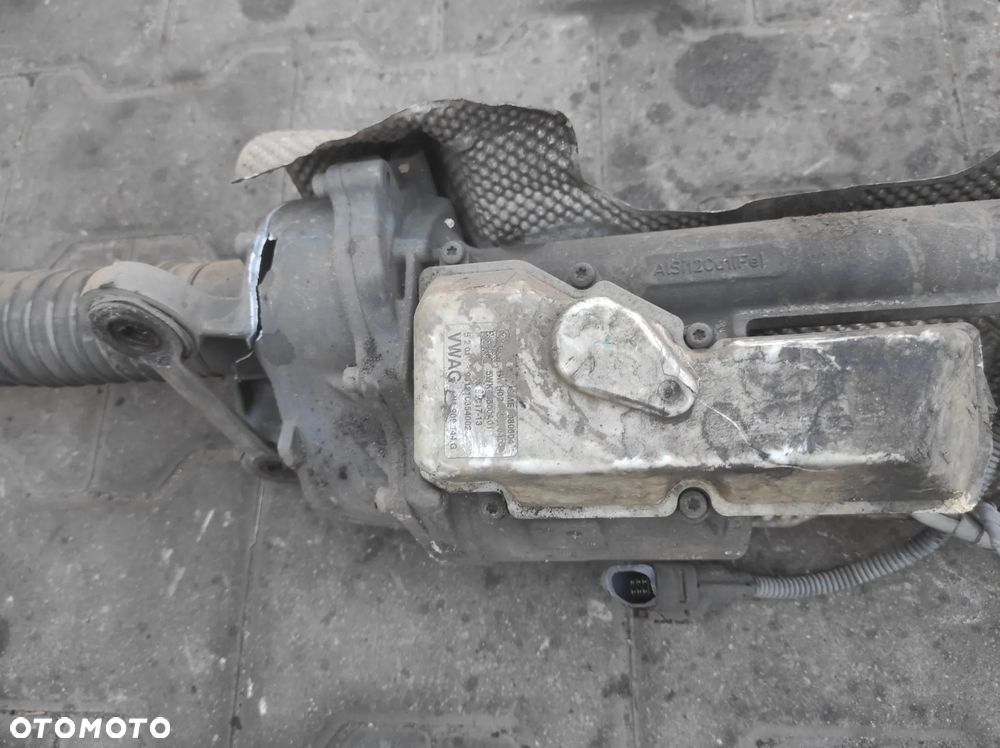 VW AUDI SEAT MAGLOWNICA PRZEKŁADNIA KIRWONICZA ELEKTRYCZNA 5N1909144G SPRAWNA GWARANCJA VW PASSAT B6 LIFT B7 CC SHARAN TOURAN TIGUAN AUDI Q3 SEAT ALAHAMBRA USZKODZONA DO NAPRAWY WYSYŁKA !!!!! - 3