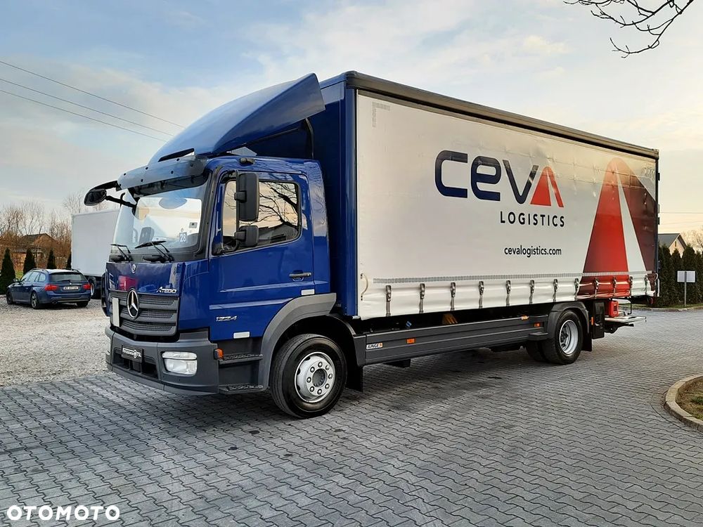 Mercedes-Benz ATEGO 1224 / WINDA  DHOLANDIA 1500 KG / KLIMA / PO SERWISACH / - 11