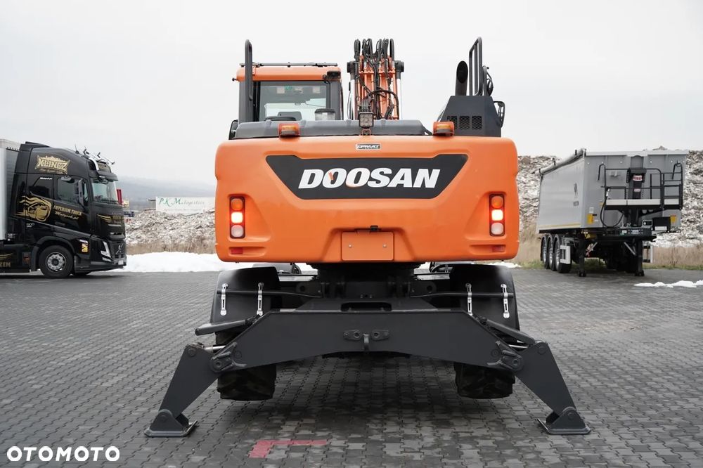 Doosan DX 140W / KOPARKA KOŁOWA / JOYSTICK /  POWERTILT OBROTNICA / 2019 ROK / - 4