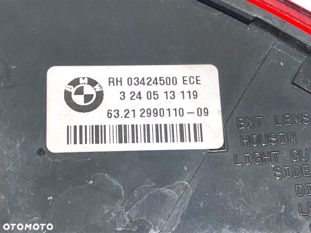 LAMPA PRAWY TYŁ  BMW X1 (E84) 2009 - 2015 xDrive 20 d 135 kW [184 KM] olej napędowy 2012 - 2015 - 6