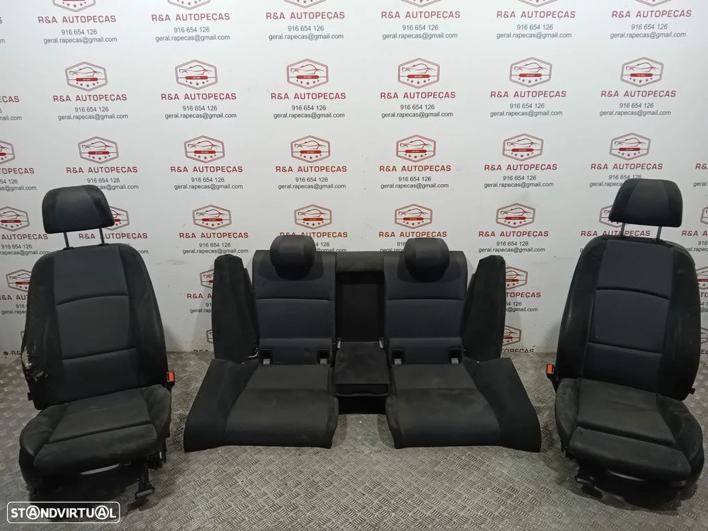 Conjunto de Bancos BMW Série 3 Coupe E92 Pack M em Alcântara Original - 1