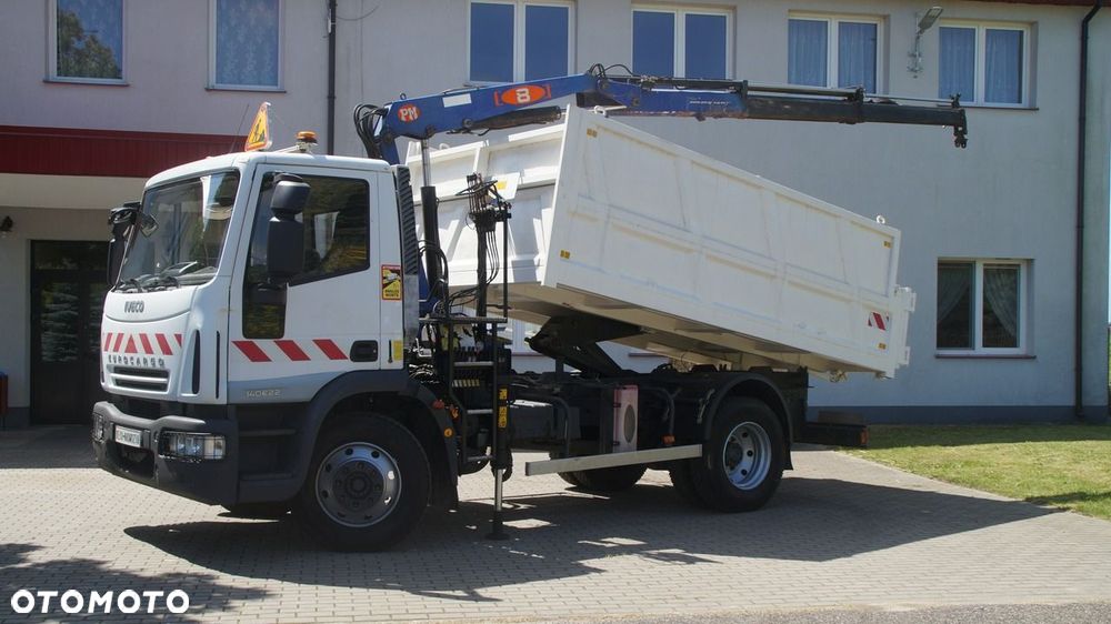 Iveco Euro Cargo 140E22K 6-cyl * DMC14T * Hds PM 8 4.2T * Przebieg 145oooKm * Mocny Kipper * Blokada Mostu * Wywrotka * Wywrot ***IMPORT*** - 1