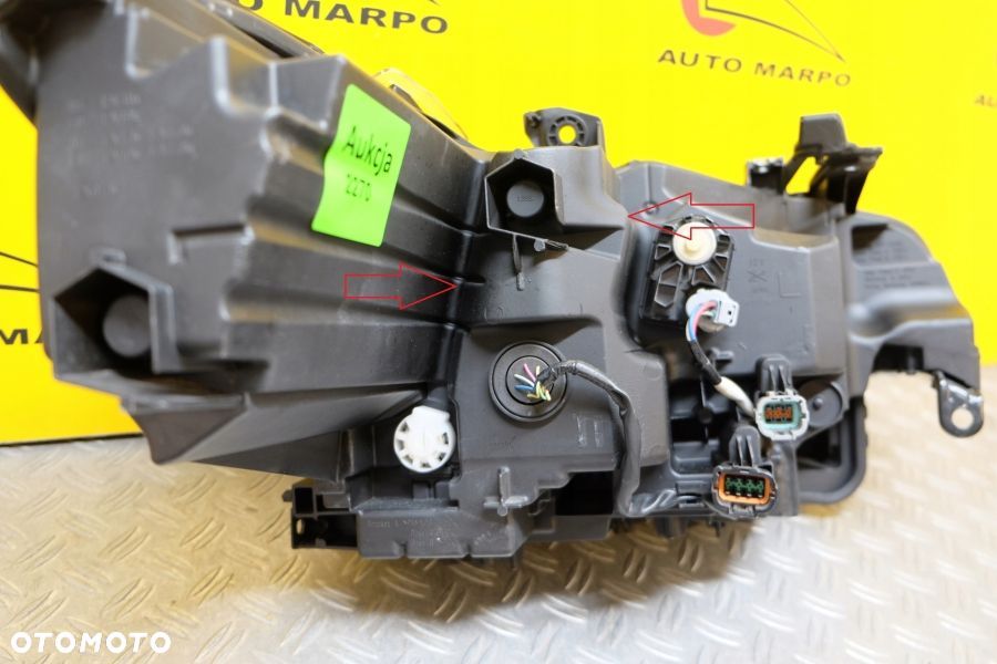 INFINITI QX80 2018- REFLEKTOR LAMPA FULL LED NIESKRĘTNA LEWA USA - 9