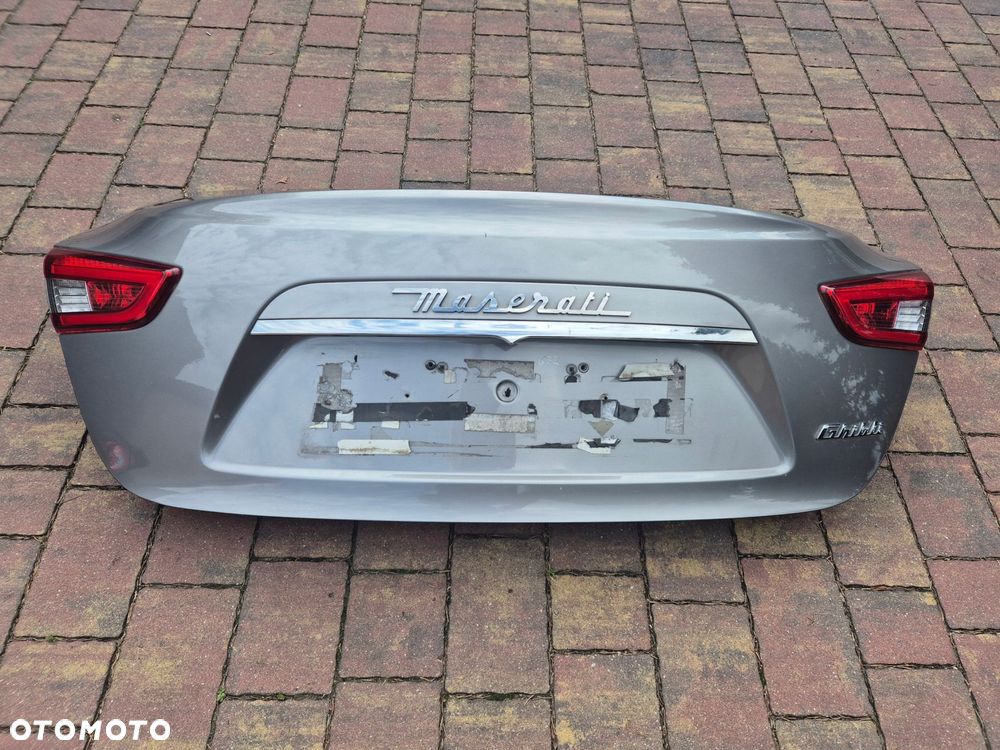 klapa bagaznika kompletna maserati ghibli - 1