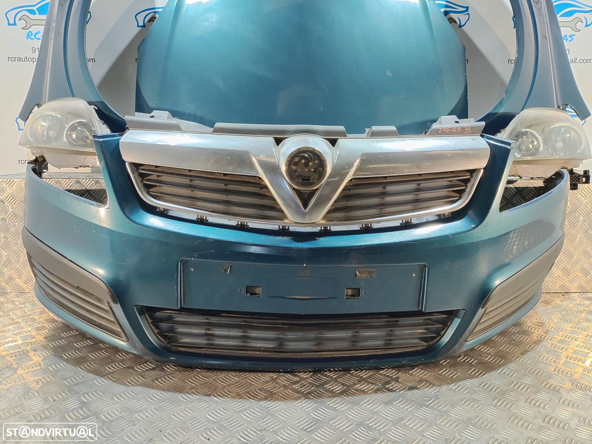 FRENTE COMPLETA OPEL ZAFIRA B A05 CAPOT PARACHOQUES GUARDA-LAMAS OTICAS RADIADOR - 5
