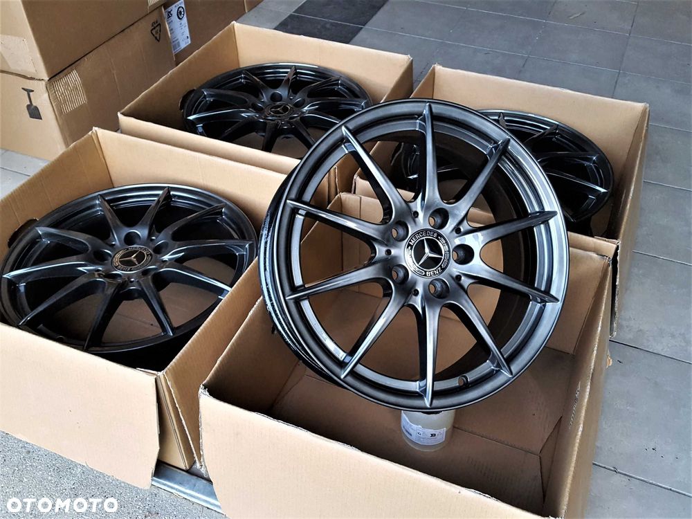 Alufelgi 17 Chrom Shadow! Mercedes A B C CLA GLA Vito Viano 5x112 255# - 2