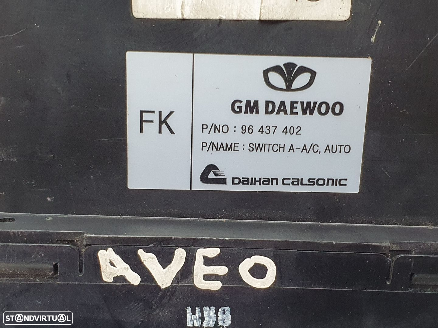 Comando Chaufagem Chevrolet Aveo / Kalos Hatchback (T200) - 3