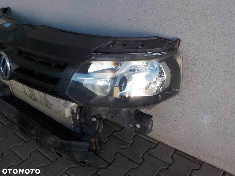 VW T5 LIFT KOMPLETNY PRZÓD PAS PRZEDNI WZMOCNIENIE CHŁODNICE LAMPY ZDERZAK - 7
