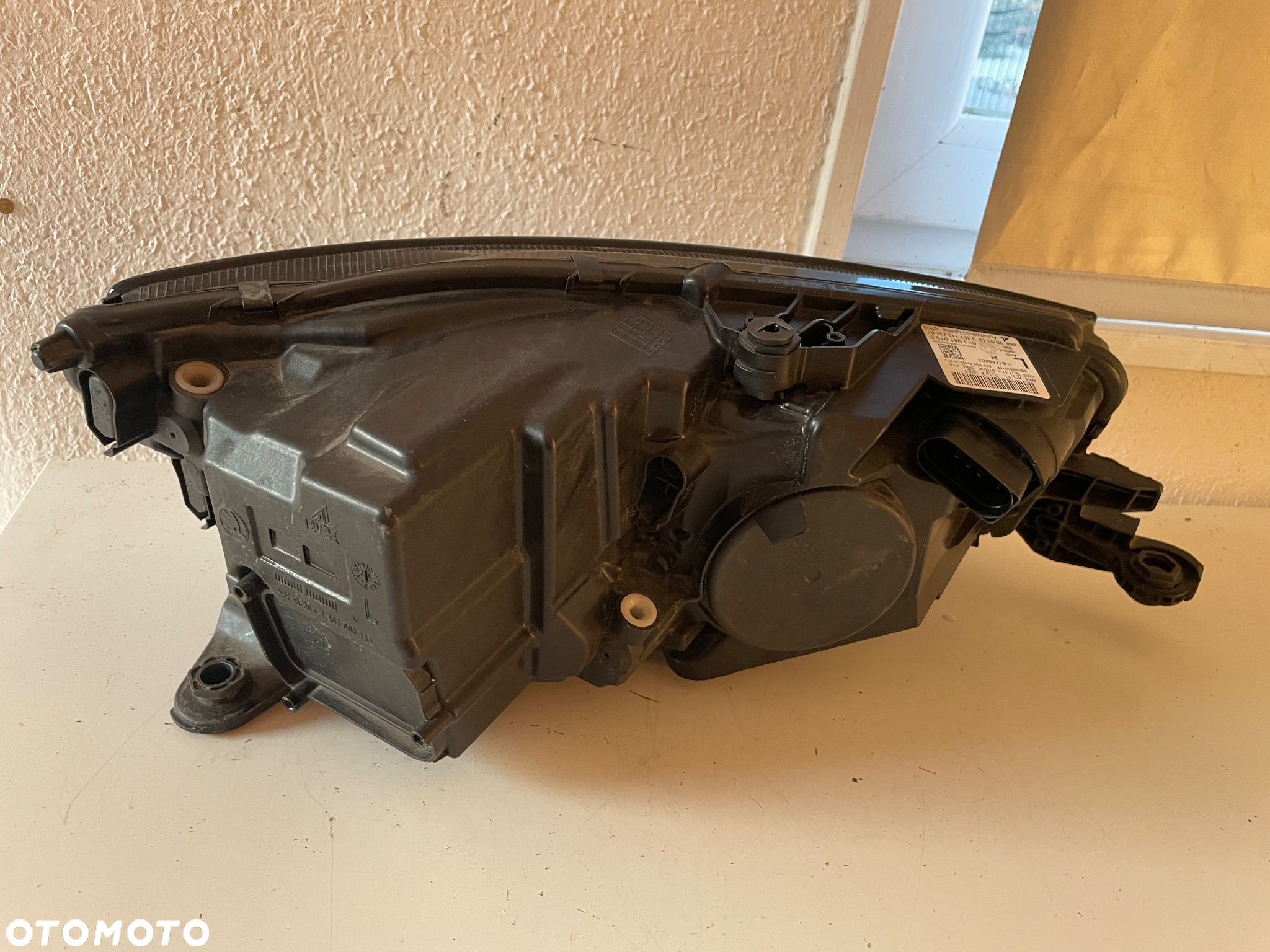 Lampa reflektor lewa przednia przód Skoda Fabia III LED XENON 6V1015E - 9