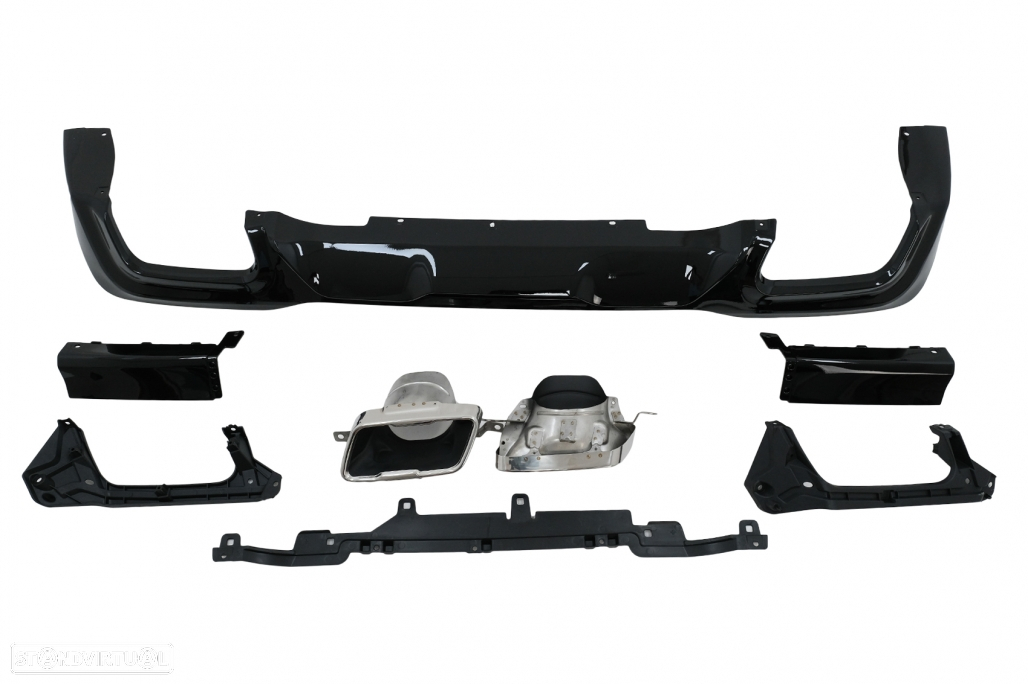 Difusor com Ponteiras Bmw Série 2 F44 Gran Coupe (2020 em diante) - 9