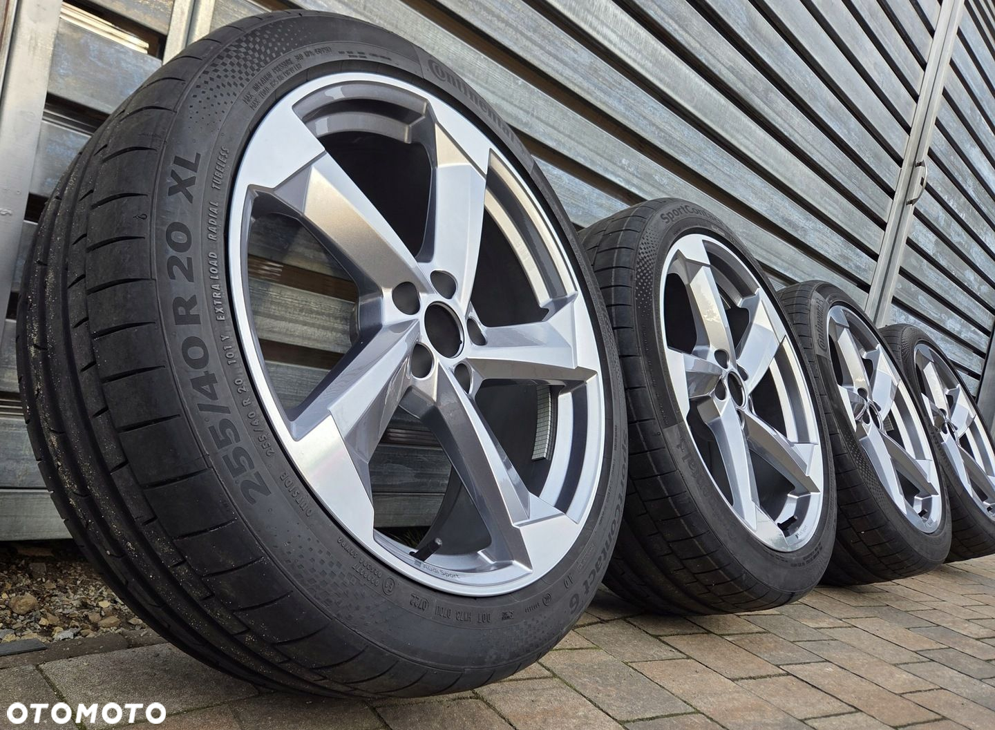 AUDI A6 S6 A7 S7 C8 A8 D5 5x112 20" KOŁA FELGI Z OPONAMI 255/40R20 ROTORY - 2