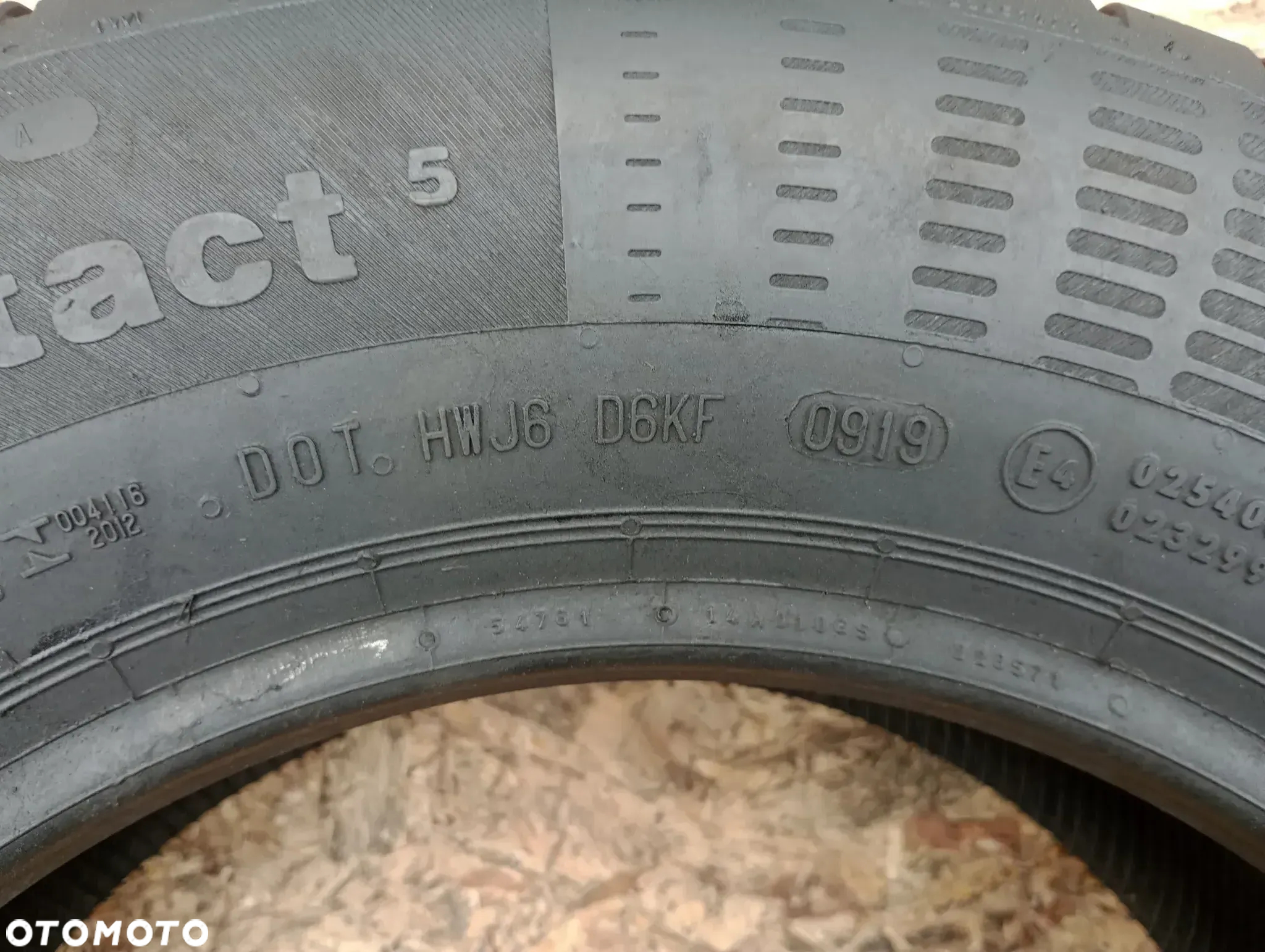 + Opona Letnia 1x 185/70 R14 88T Continental ContiEcocontact 5 0819dot bieżnik nowy - 6