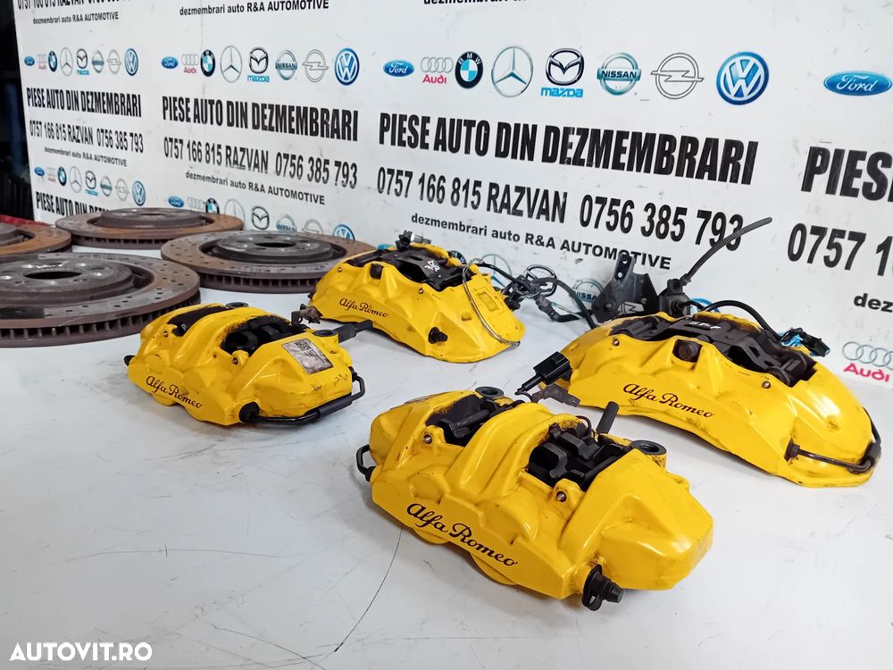 Etrieri Etrier Fata Spate Alfa Romeo STelvio Giulia Quadrifoglio 2.9 Benzina 510 Cai - 1