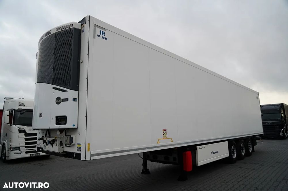 Krone CAMION FRIGORIFER KRONE / THERMO KING SLXi 400 / 2019 / DOPPELSTOCK / COȘ PENTRU PALEȚI / IMPORTAT - 2