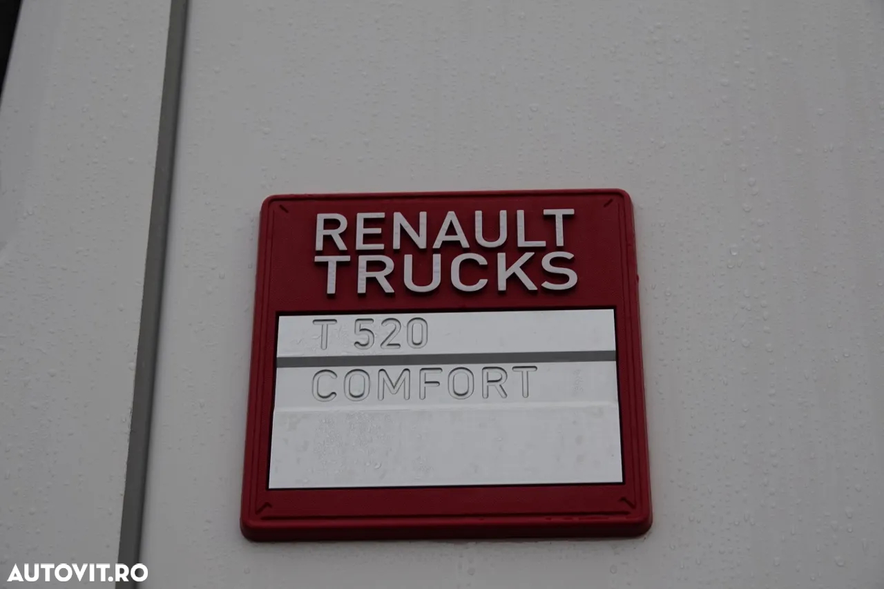 Renault T 520 / 13L / HIDRAULICĂ / CABĂ ÎNALTĂ / KILOMETRAGE MICĂ / DUPĂ CONTRACTUL DE SERVICE - 21
