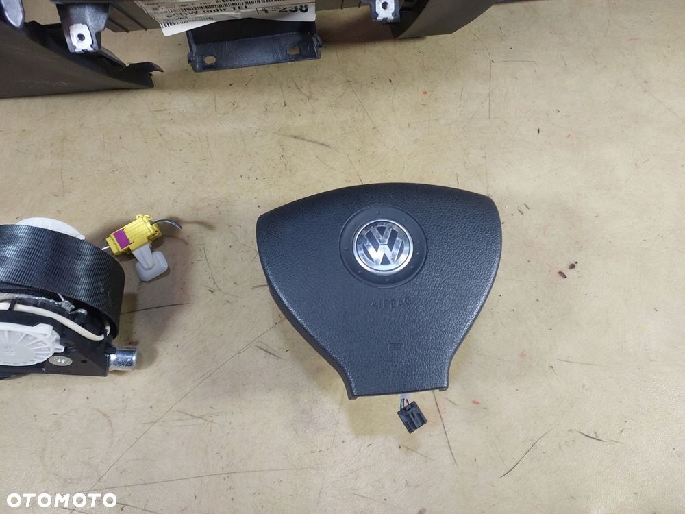 PASSAT B6 DESKA ROZDZIELCZA KONSOLA DEMONTAŻ - 4