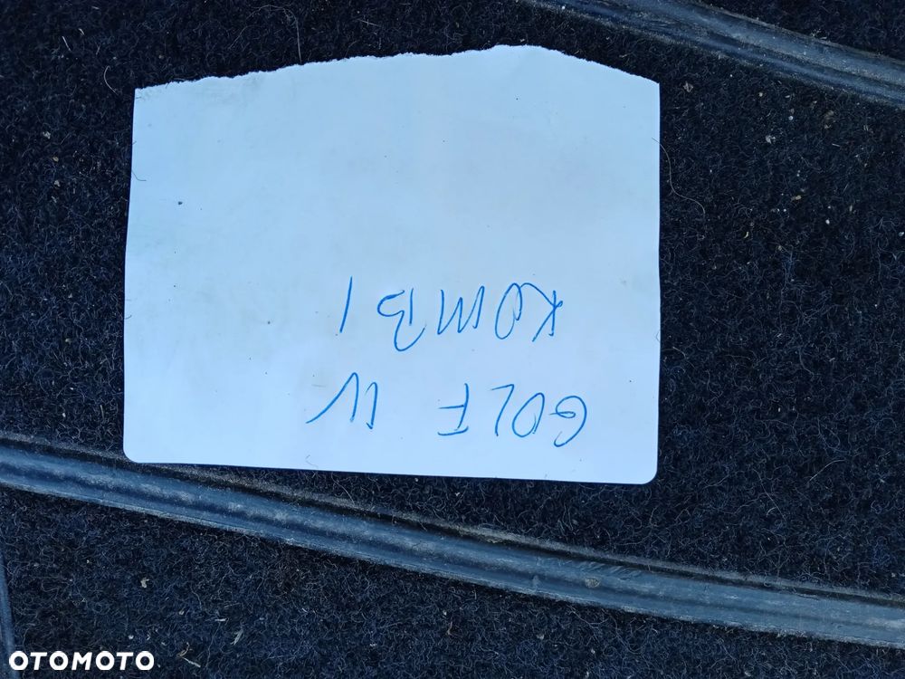 Podłoga wykładzina bagażnika dywan VW Golf IV Kombi - 4
