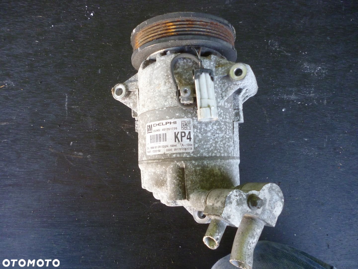 SPRĘŻARKA KLIMATYZACJI OPEL 13322150 KP4 - 1