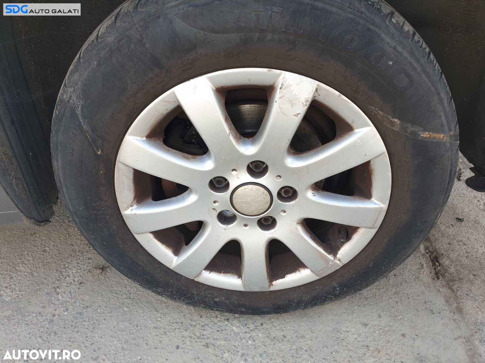 Janta Roata Rezerva Aliaj 195 65 15 R15 5x112 Skoda Octavia 2 2004 - 2013 [C9181] - 2