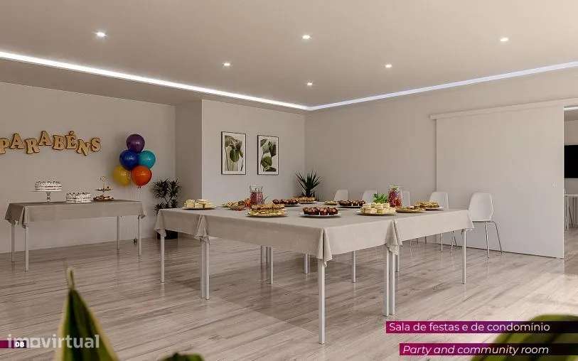 LA - Apartamento T1 Para Venda, com varanda, garagem e eficiência A+ - Grande imagem: 3/21