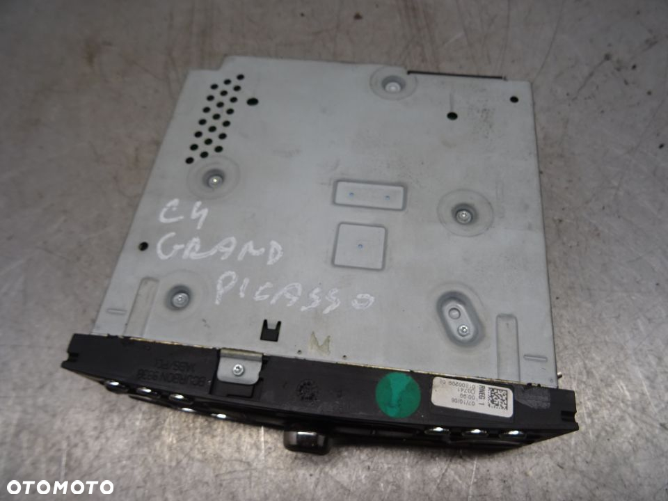 CITROEN C4 GRAND PICASSO 06-13 1.6 THP RADIO FABRYCZNE NAWIGACJA NAVI 96661986XT - 3