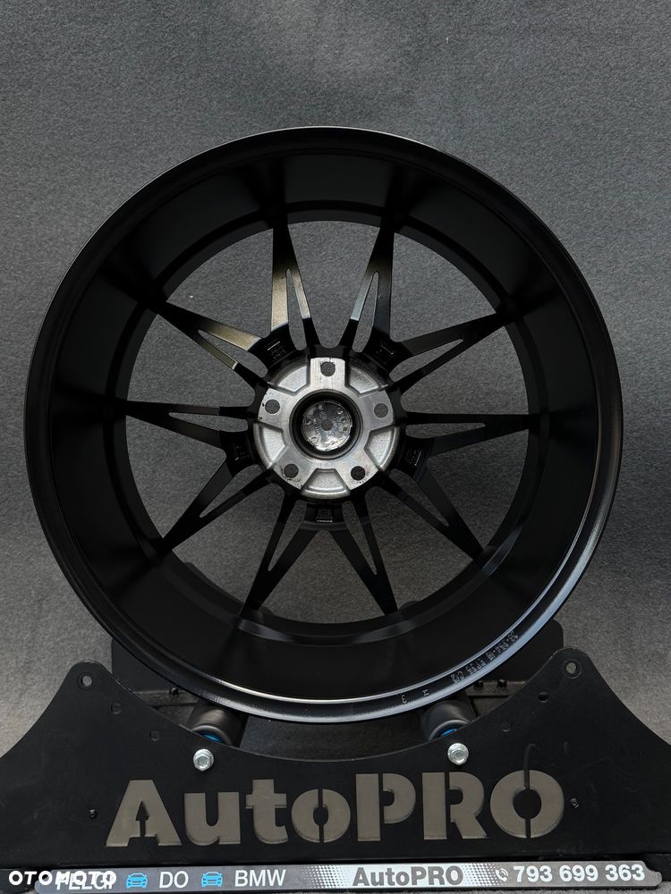 NOWE felgi 19  czarny połysk 5x120 ET35 BMW F10 Z3 Z4 E46 X1 X3 E83 F25 X5 E90 F30 F32 F34 GT F01 F12 F20 E87 F22 E60 xDrive Opel Insignia JR44 JR21 Styling M Pakiet Forzza Vossen HF7 Japan Racing JR28 alufelgi - 11