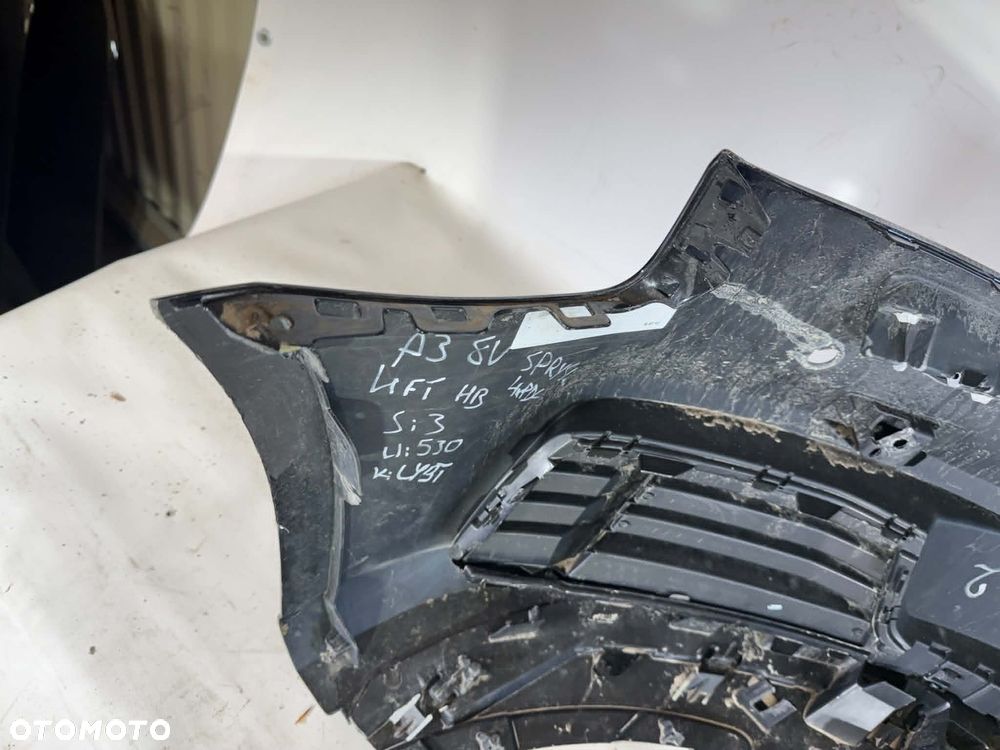 Audi A3 8V HB Lift Zderzak Przód Przedni Sprysk. PDC LY9T 16-20 8V3807437AF - 15