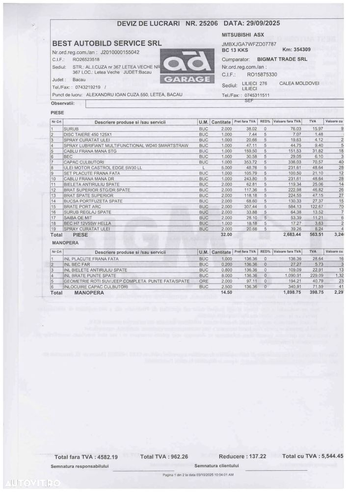 Mitsubishi ASX 1.6 Litre DI-D 4X4 Intense - 11