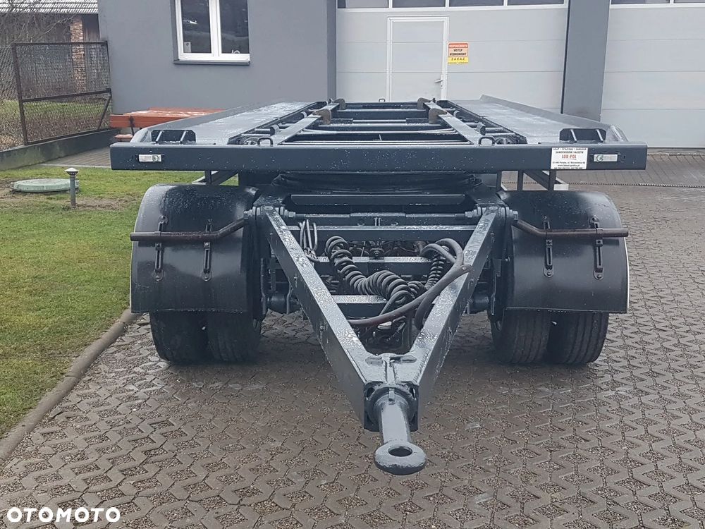 Zaslaw D-659 DO KONTENERÓW HAKOWCA POD KONTENERY 2 OSIE BLIŹNIAKI RESORY MEILLER - 16