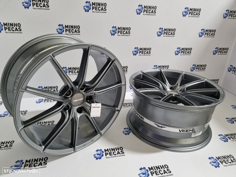 Jantes Veemann (V-FS48) em 19" (5x120) GunMetal - 6