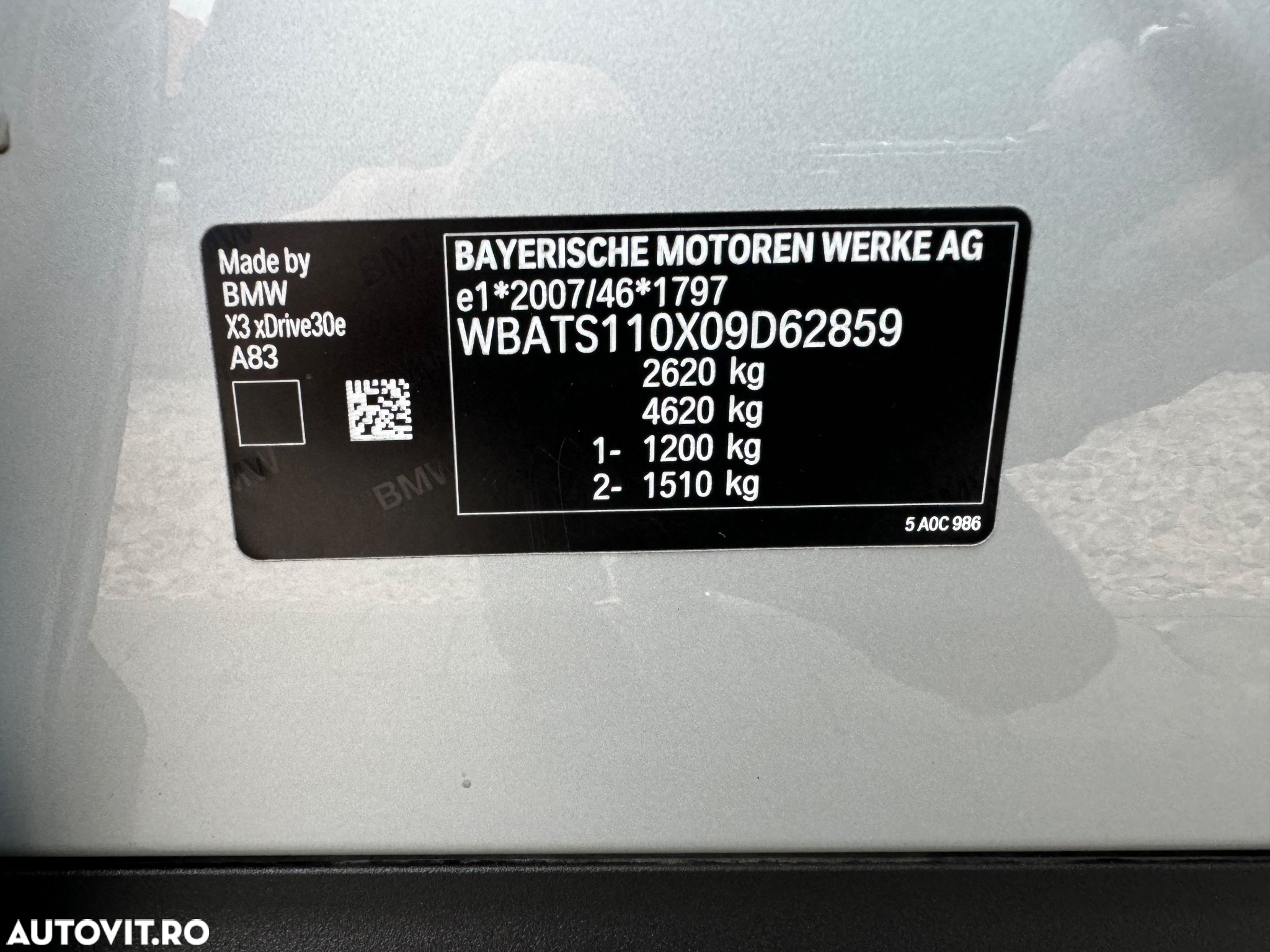 BMW X3 xDrive30e Aut. Advantage - 27