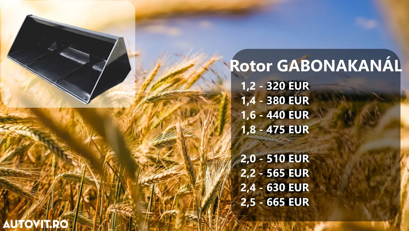 Rotor Cupe crocodil,cereale,clesete baloti,furci - 7