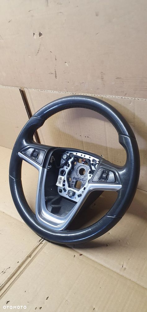 Kierownica multifunkcyjna multifunkcja skórzana skóra Opel Insignia A 13316547 - 3